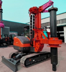 Mini rotary drill rig