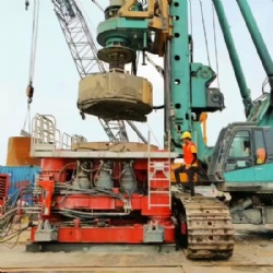 Hydraulic Casing Rotator for Foundation Drilling